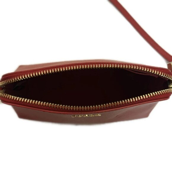 FURLA - Pink Leather Shoulder Bag - Picture 6 of 8